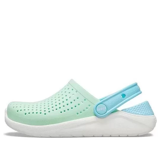 (GS) Crocs LiteRide Clogs ‘Neo Mint Branco’