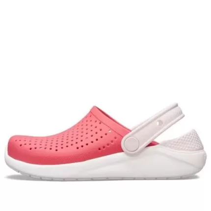(GS) Crocs LiteRide Clogs ‘Rosa Branco’