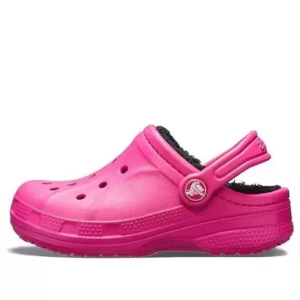(GS) Crocs Ralen Forrado Clogs ‘Candy Pink Black’ 16245-6X1