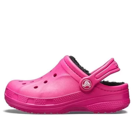 (GS) Crocs Ralen Forrado Clogs ‘Candy Pink Black’ 16245-6X1