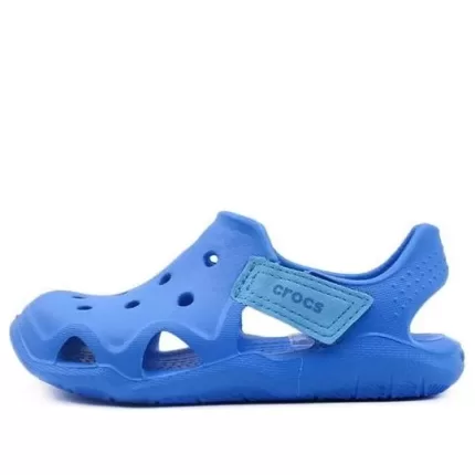 (GS) Crocs Sandálias Azul Marinho