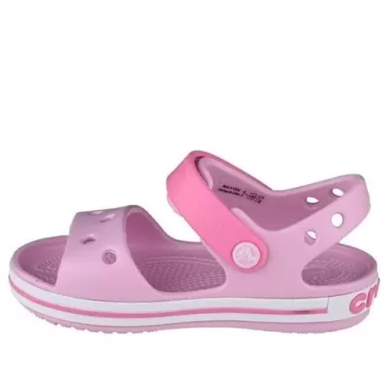 (GS) Crocs Sandálias Crocband ‘Pink’ 12856-6GD