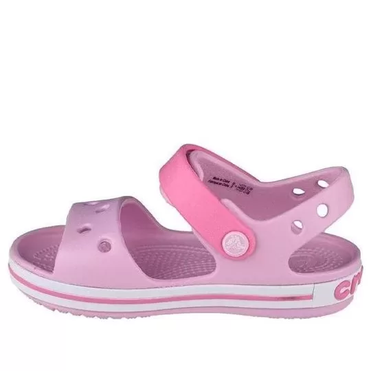 (GS) Crocs Sandálias Crocband ‘Pink’ 12856-6GD