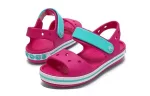 (GS) Crocs Sandálias Crocband Strap Closure ‘Pink Blue’ 12856-6LH