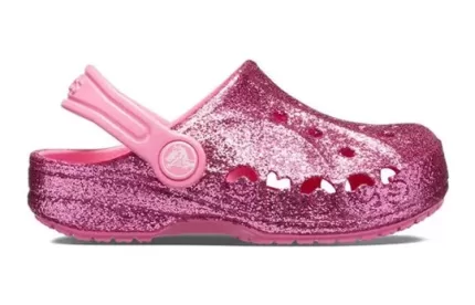 (GS) Crocs Tamanco Baya Glitter ‘Rosa’