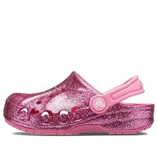 (GS) Crocs Tamanco Baya Glitter ‘Rosa’