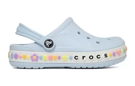 (GS) Crocs Tamanco Bayaband Charm Band ‘Azul’