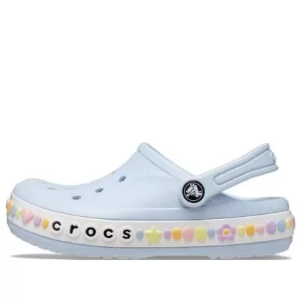 (GS) Crocs Tamanco Bayaband Charm Band ‘Azul’