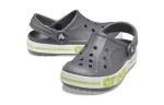 (GS) Crocs Tamanco Bayaband ‘Grey Lime Punch’