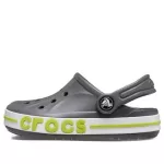 (GS) Crocs Tamanco Bayaband ‘Grey Lime Punch’