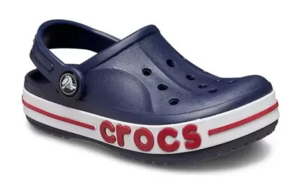 (GS) Crocs Tamanco Bayaband ‘Navy White Red’