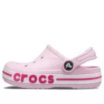 (GS) Crocs Tamanco Bayaband ‘Rosa Branco’