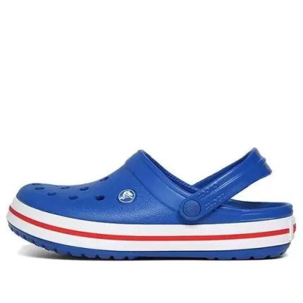 (GS) Crocs Tamanco Crocband ‘Blue Bolt’