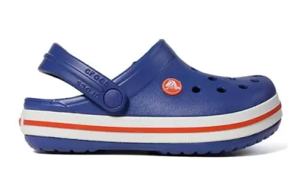(GS) Crocs Tamanco Crocband ‘Coral Blue’