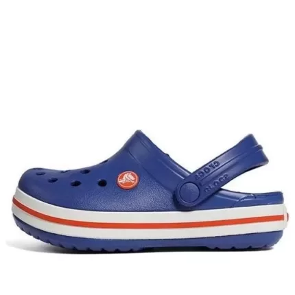 (GS) Crocs Tamanco Crocband ‘Coral Blue’