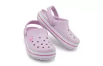 (GS) Crocs Tamanco Crocband ‘Rosa Branco’