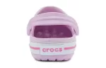(GS) Crocs Tamanco Crocband ‘Rosa Branco’