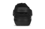 (GS) Crocs Tamanco Forrado Sandálias Outdoor ‘Preto’