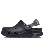 (GS) Crocs Tamanco Todo-o-Terreno ‘Preto’