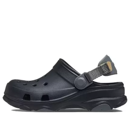 (GS) Crocs Tamanco Todo-o-Terreno ‘Preto’