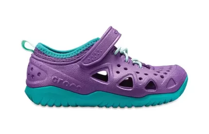 (GS) Crocs Tênis Swiftwater Play ‘Roxo Turquesa’
