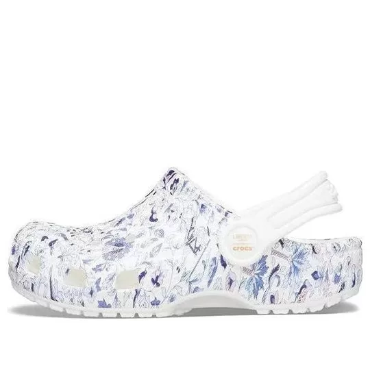 (GS) Crocs x Liberty London Classic Clogs ‘Branco Azul’