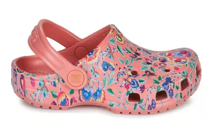 (GS) Crocs x Liberty Londres Classic Clogs ‘Pink Multi’