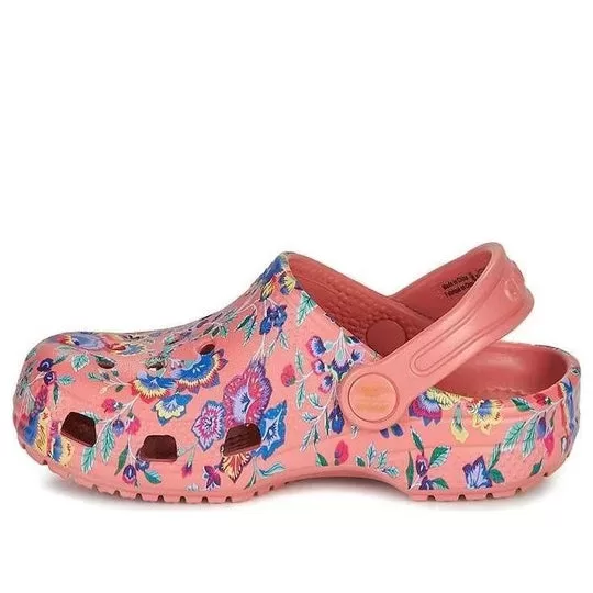 (GS) Crocs x Liberty Londres Classic Clogs ‘Pink Multi’