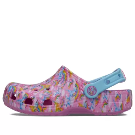 (GS) Crocs x Lisa Frank Classic Clogs ‘Rosa Azul’ 208826