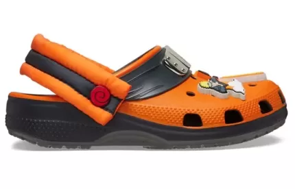 (GS) Crocs x Naruto Classic Clogs ‘Laranja Preto’