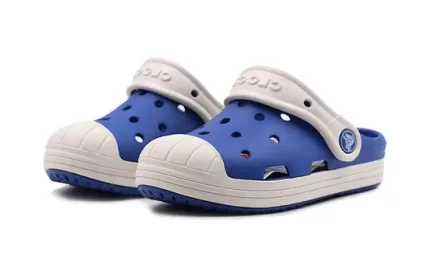 Infantil Crocs Classic tamanco Sandálias Esportivas ‘Azul Branco’
