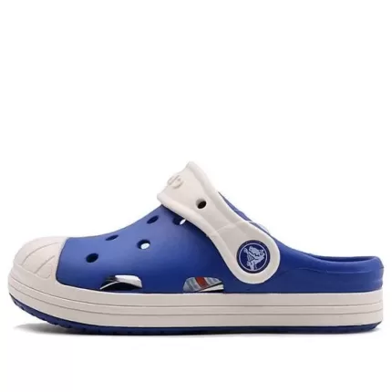 Infantil Crocs Classic tamanco Sandálias Esportivas ‘Azul Branco’