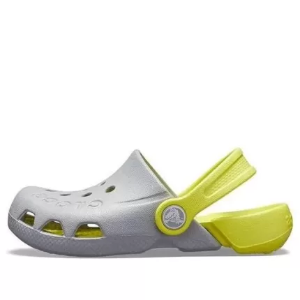 Infantil Crocs Classic tamanco Sandálias Esportivas ‘Grey Green’ 10400-06T