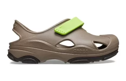 (PS) Crocs All Terrain Fisherman Sandálias ‘Bege Verde’