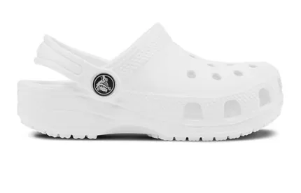 (PS) Crocs Classic Entupimento ‘Branco’