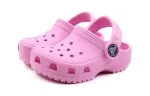 (PS) Crocs Classic Pequena Crocs Outdoor Beach Sports Sandálias Rosa