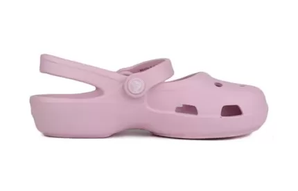 (PS) Crocs Classic Pequena Crocs Sandálias Rosa