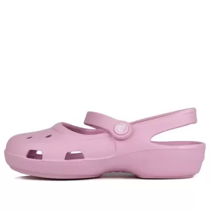 (PS) Crocs Classic Pequena Crocs Sandálias Rosa