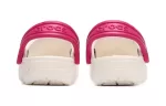 (PS) Crocs Classic Tamanco Engraçado Sapato de Praia Branco