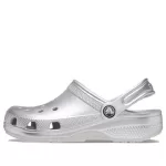 (PS) Crocs Classic Tamanco Metálico ‘Prata Metálico’