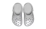 (PS) Crocs Classic Tamanco Metálico ‘Prata Metálico’