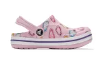 (PS) Crocs Classic Tamanco Multi-Color Padrão Sapato Rosa