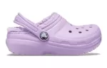 (PS) Crocs Classic Tamanco forrado ‘Roxo Violeta’