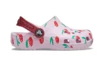 (PS) Crocs Classic tamanco Fruit Printing Stylish Sports Sandálias Rosa