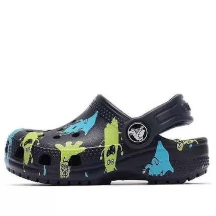 (PS) Crocs Classic tamanco Lightweight Cozy Sports Blue Sandálias