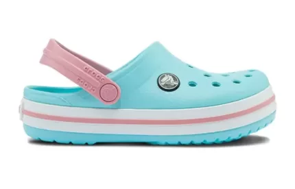 (PS) Crocs Crocband Clogs ‘Azul Rosa’