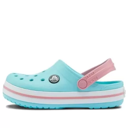 (PS) Crocs Crocband Clogs ‘Azul Rosa’