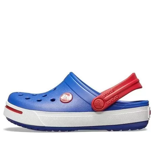 (PS) Crocs Crocband II Clogs ‘Azul Branco Vermelho’ 11990-4BF