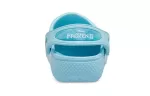 (PS) Crocs Frozen Printing Outdoor Salto Baixo Sandálias Esportivas Azul