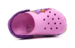 (PS) Crocs Funny Butterfly Outdoor Salto Plano Sandálias Esportivas Rosa